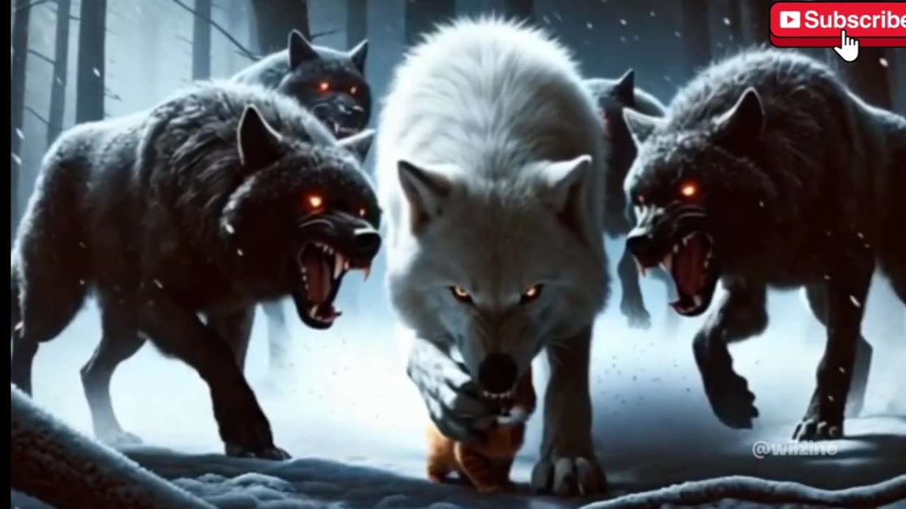 The kitten and the wolf: a friendship that defied fate