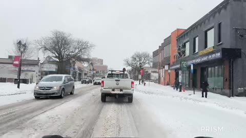 Winter Driving in Toronto GTA Canada February 2026