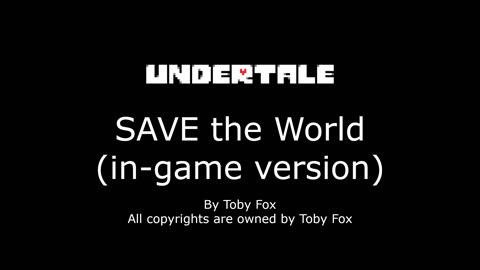 SAVE the World (in-game version)