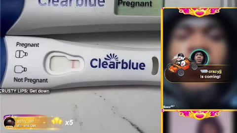 - LUVLY LIZ ; SHOWS PYT'S REAL PREGNANCY TEST !