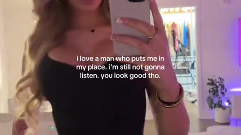 She is coming until you