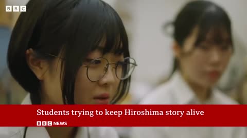 Commemorating 80 years since the US dropped atomic bombs on Japan | BBC News