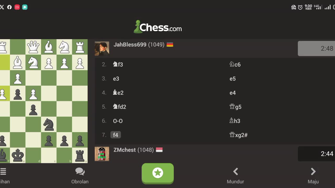 Fast checkmate in few minute
