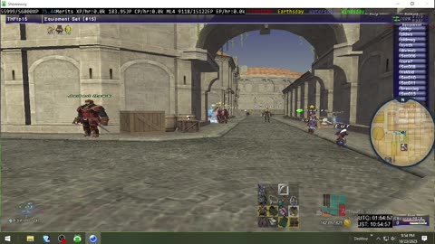 Playing Final Fantasy XI Online