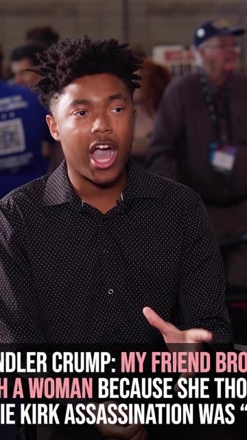 Chandler Crump: Charlie Kirk's Assassination Was a "Wake-Up Call" to Leftists Embracing Violence