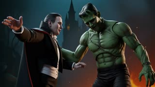 DRACULA VERSUS FRANKENSTEIN