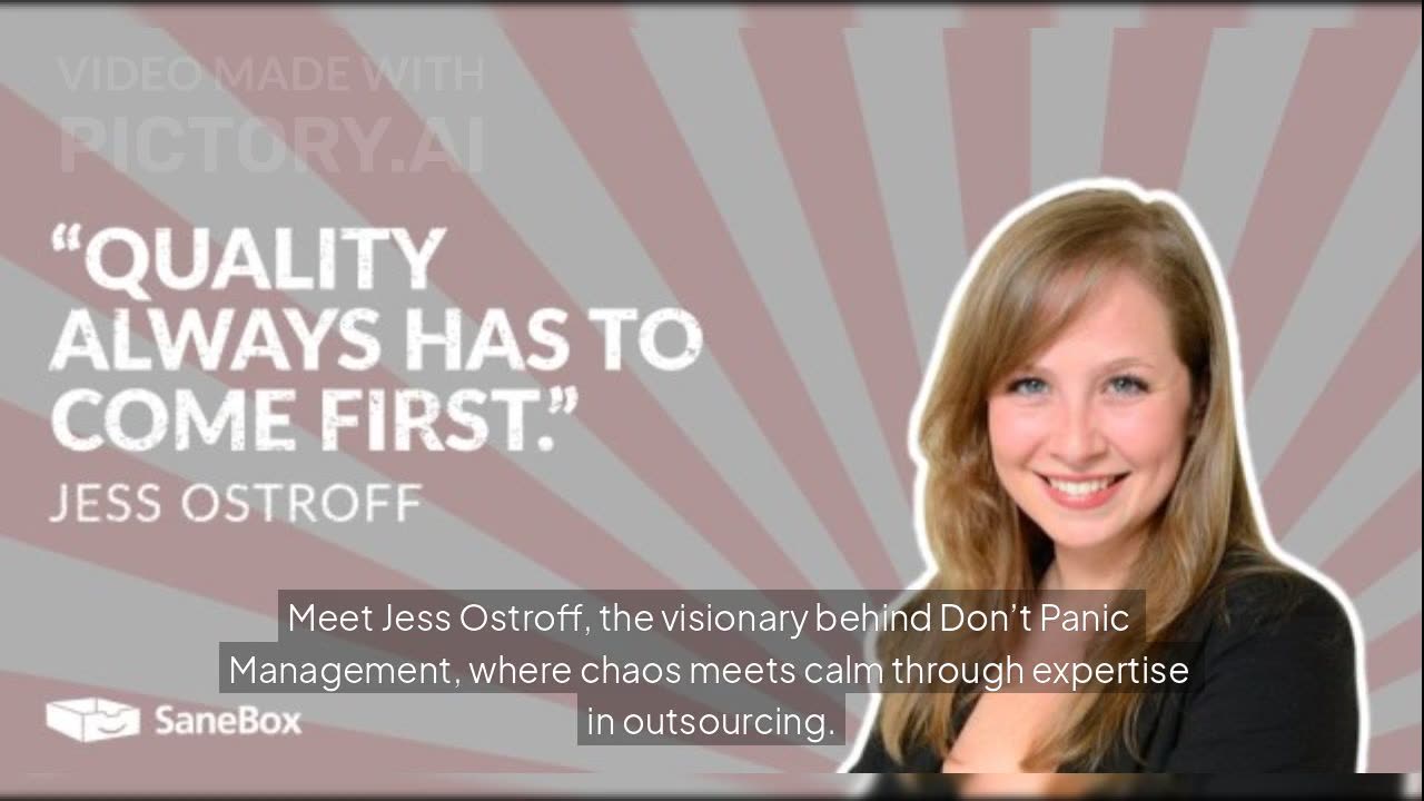 How Jess Ostroff Uses Calm & Delegation to Master Productivity | SaneBox Interview