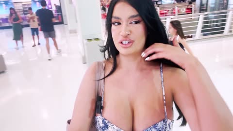 HOT GIRL Brazilian Girl Takes Us On A Shopping Spree in Sao Paulo Brazilian Mall Adventure