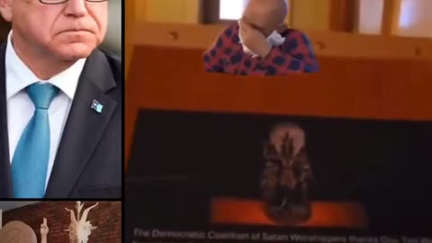 TIM WALZ was recognized and honored by The Democratic Coalition of SATAN WORSHIPPERS...