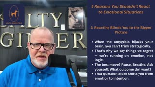 5 Reasons You Shouldn’t React to Emotional Situations