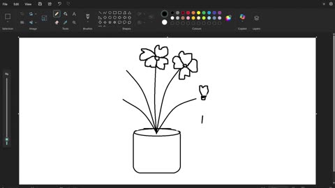 Drawing Beautiful Flowers in Microsoft Paint: A Beginner’s Guide