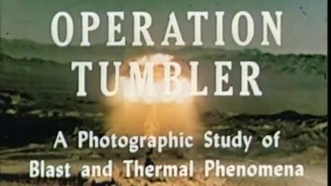 Inside Operation Tumbler Doe: Blast and Thermal Study