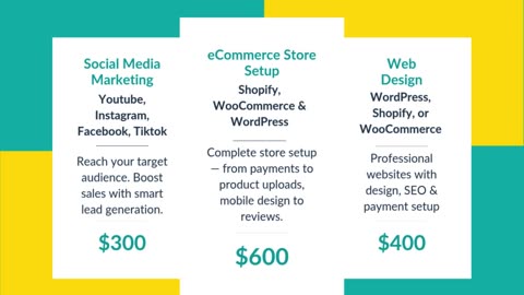 Complete Digital Setup: Social Media, Web & eStore