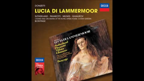 Lucia Di Lammermoor Donizetti In Repetory by Alan Blyth 16th October 1980