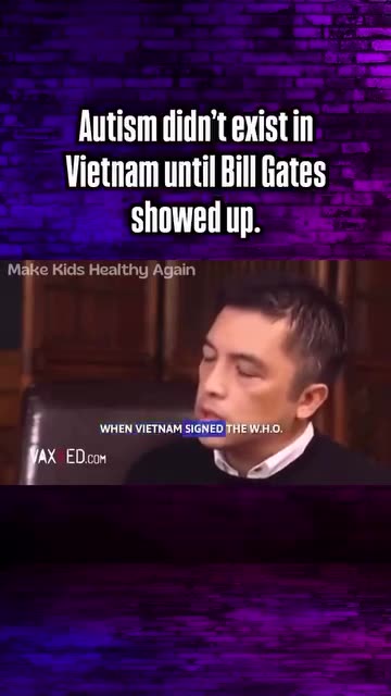 Autism didn't exist in Vietnam until Bill Gates showed up.