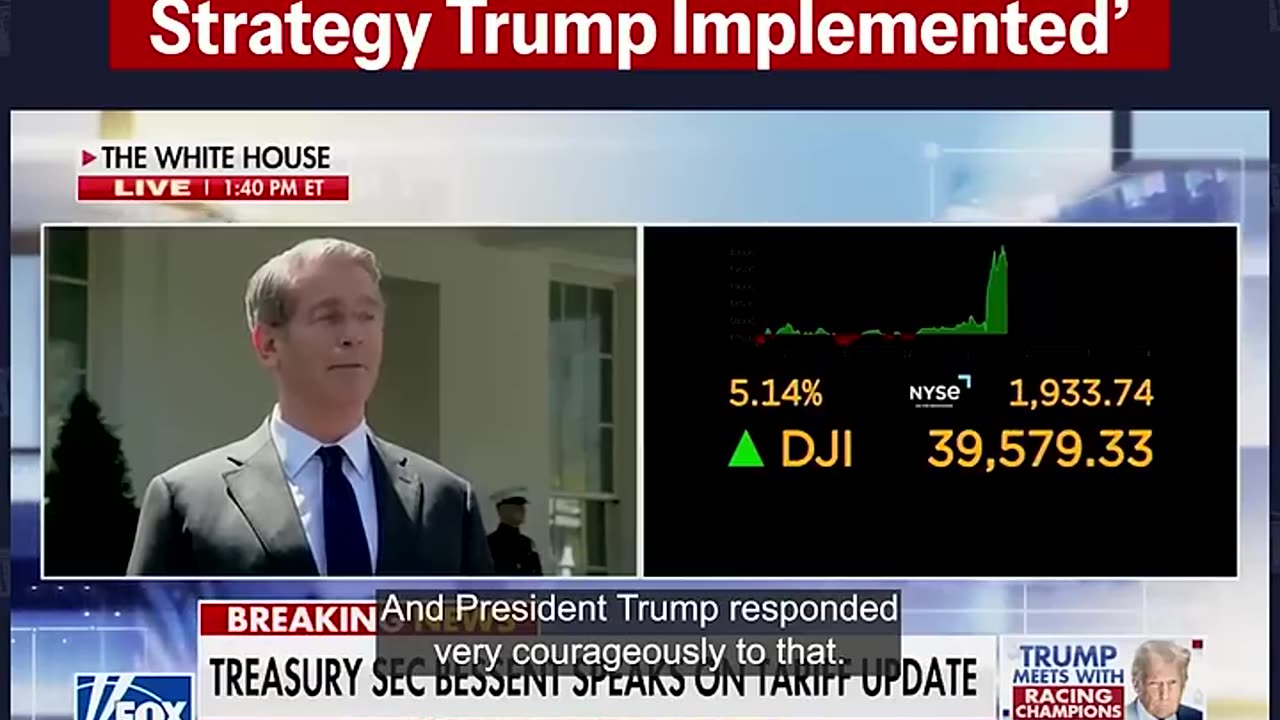 🇺🇸 Secretary Scott Bessent "The successful negotiating strategy that POTUS implemented"