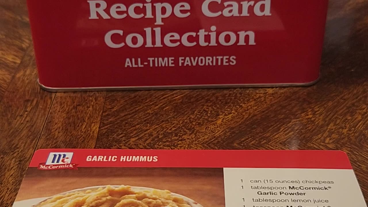 Recipe for Garlic Hummus