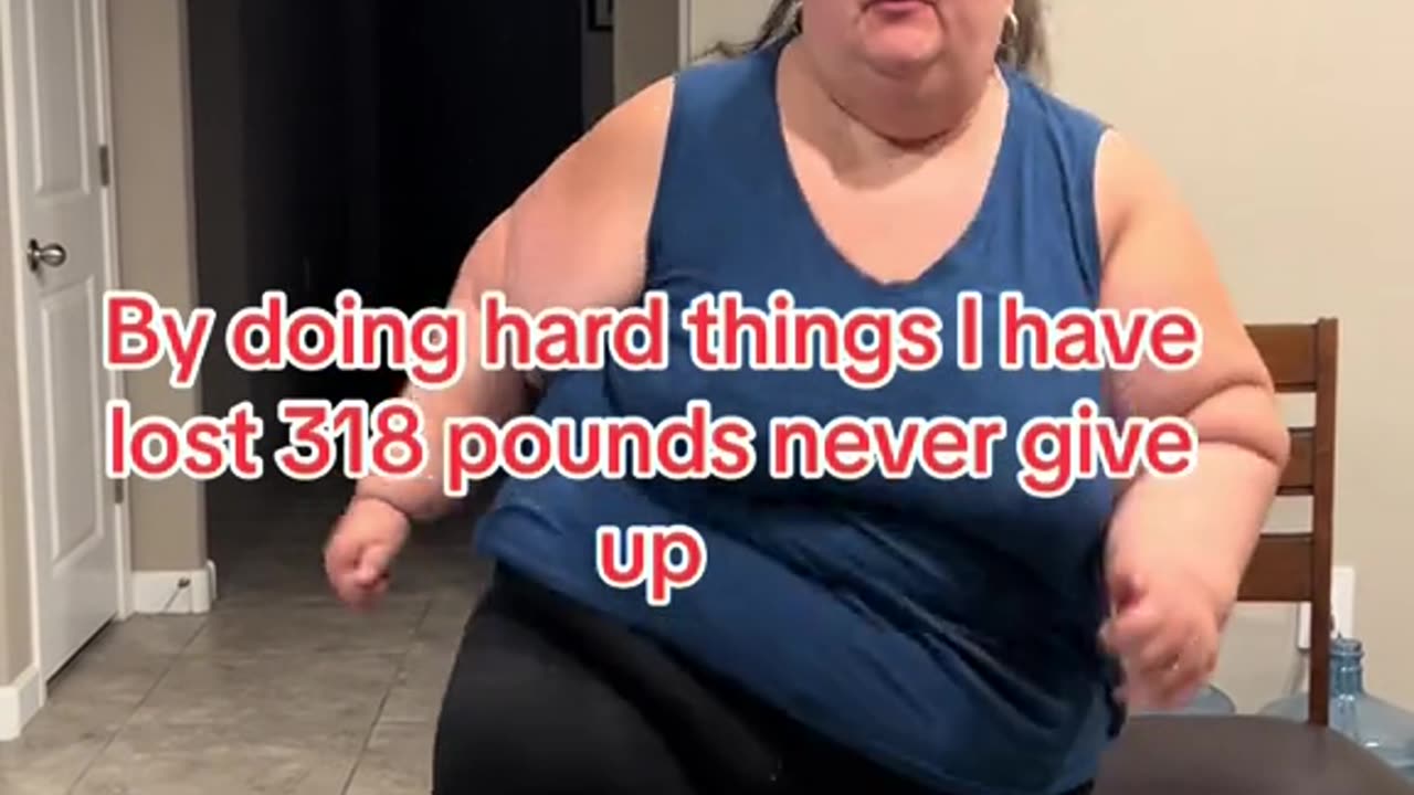 Her consistency for weight loss is admirable