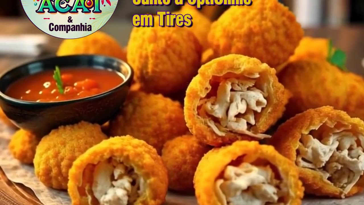 coxinhas de frango