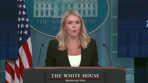 🚨🔥Karoline Leavitt: "TPS — Temporary Protected Status — is temporary, by definition. A