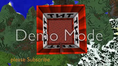 minecraft blowing up stuff part 2 And killing myself with TnT