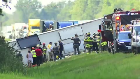 5 people killed in deadly tour bus crash in Upstate New York identified by state police