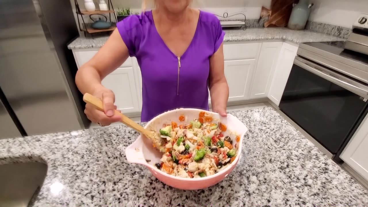 Crescent Ring with Chicken Bacon and Vegetables - Ep 3