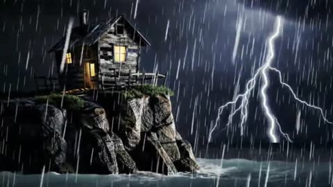 Ocean Rain Ambience – Soothing ASMR Nature Sounds for Focus