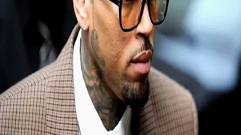 Chris Brown Court Live Singer Arrives to Enter Pl