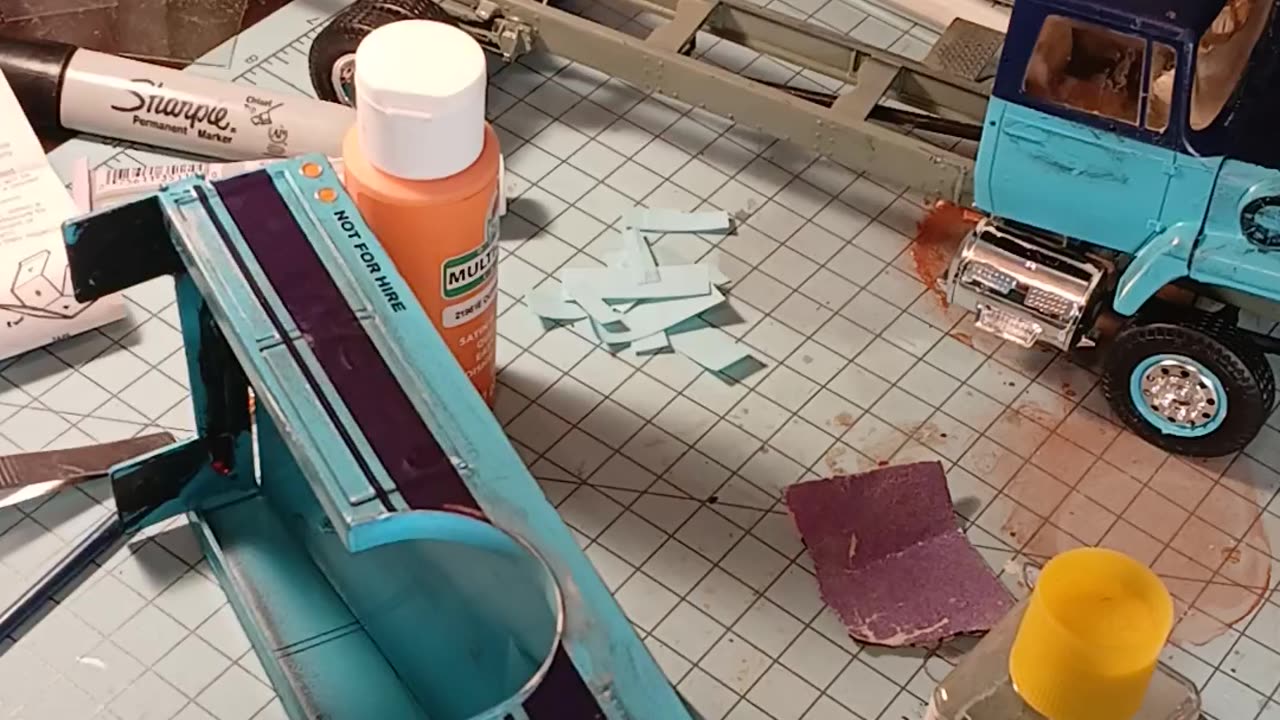 AMT Ford Race Car Hauler Full Build Part 8
