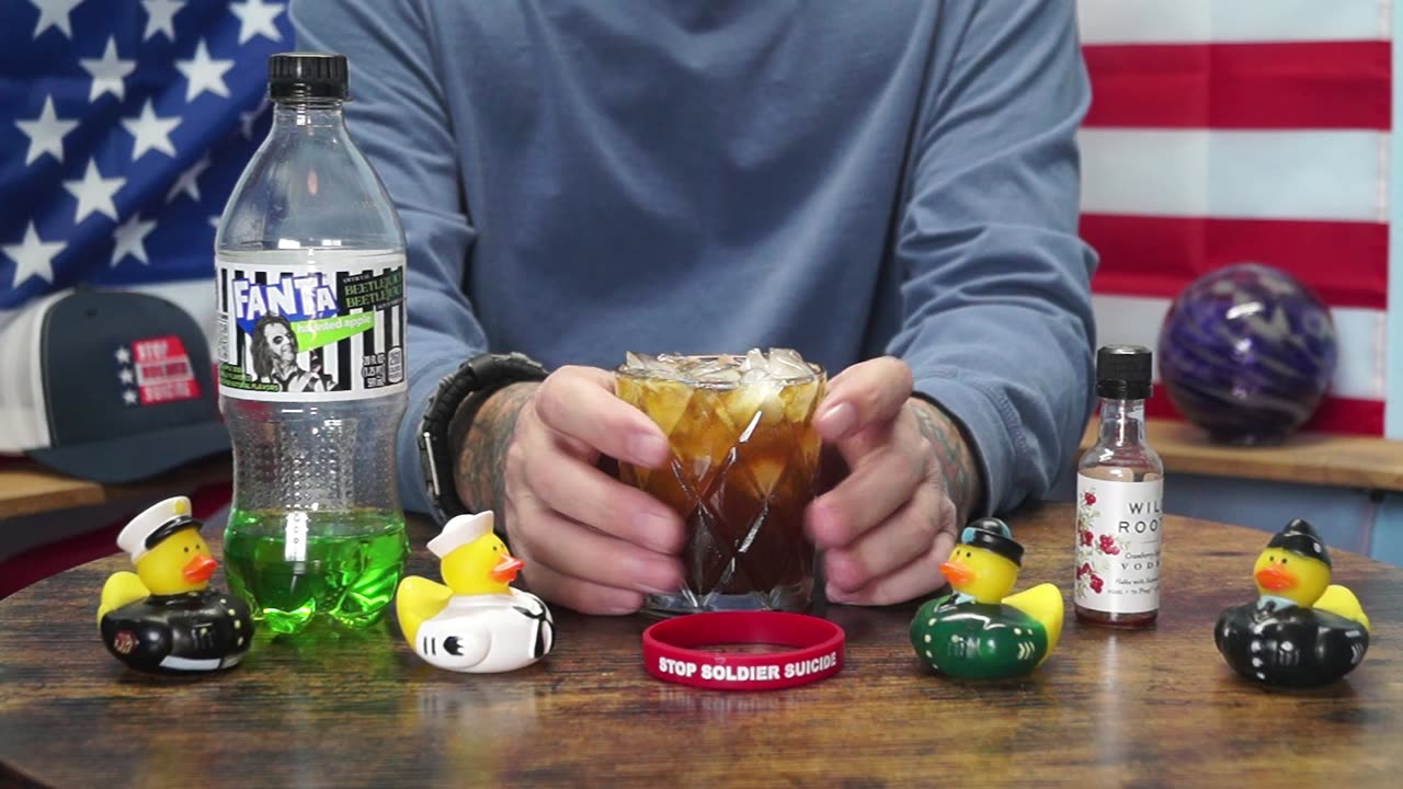 David Lambert - Wild Roots Cranberry Infused Vodka & Fanta Haunted Apple Spiced Apple Soda