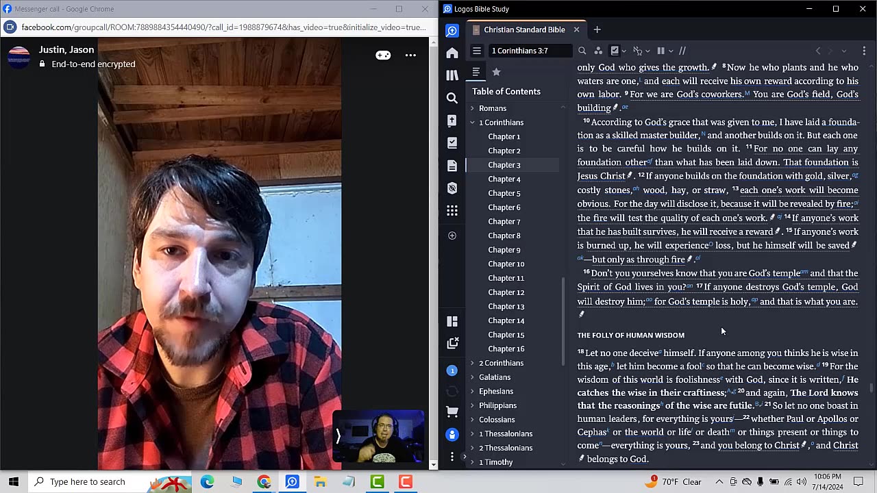 our works tested by the fire [The Bride of Christ]