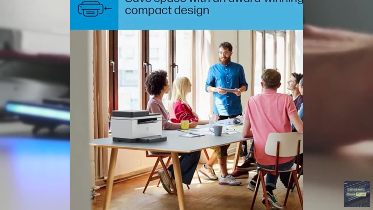 HP Laserjet MFP M235sdw All-in-One Laser Wireless Printer, Scan/Copy, Black & Wh