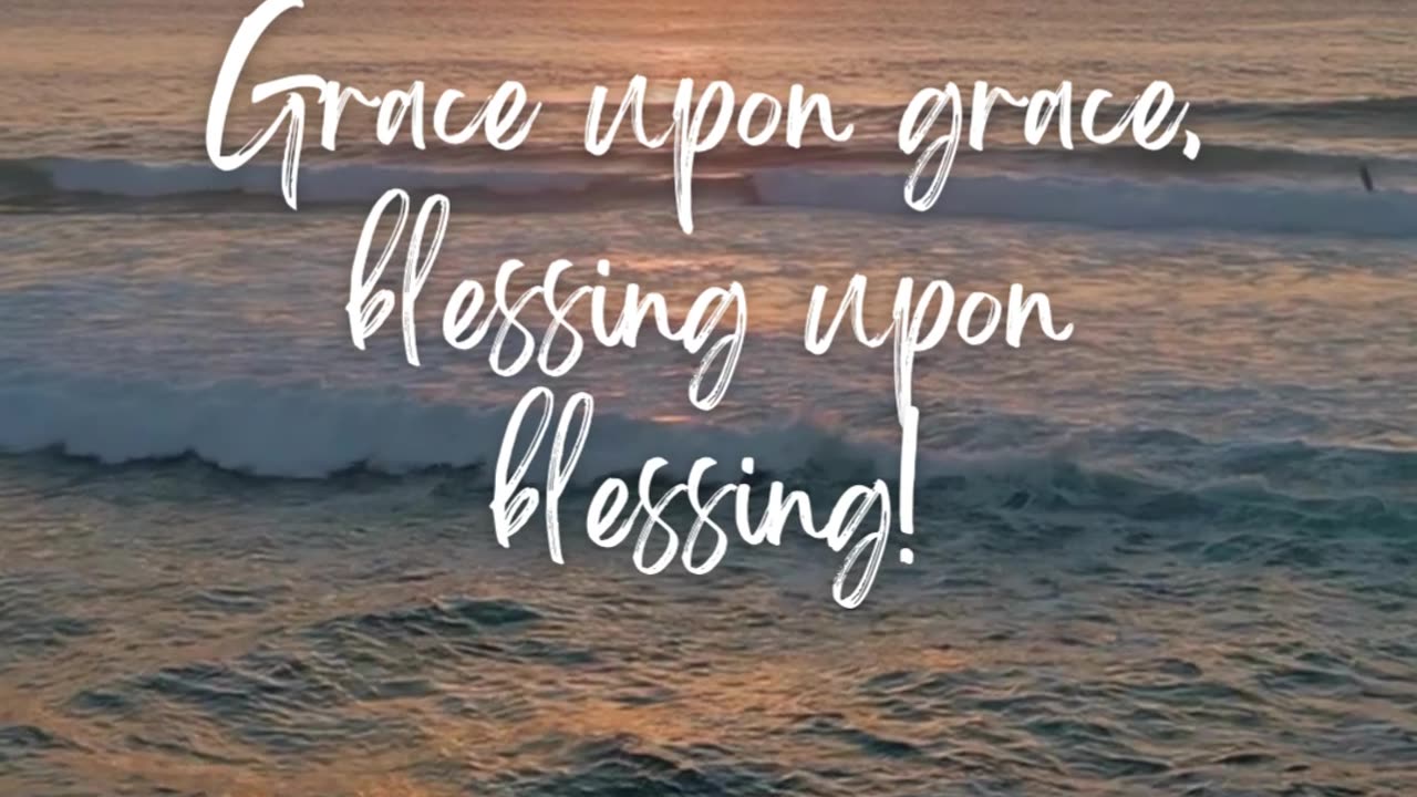 Let’s thank Him for every blessing today.