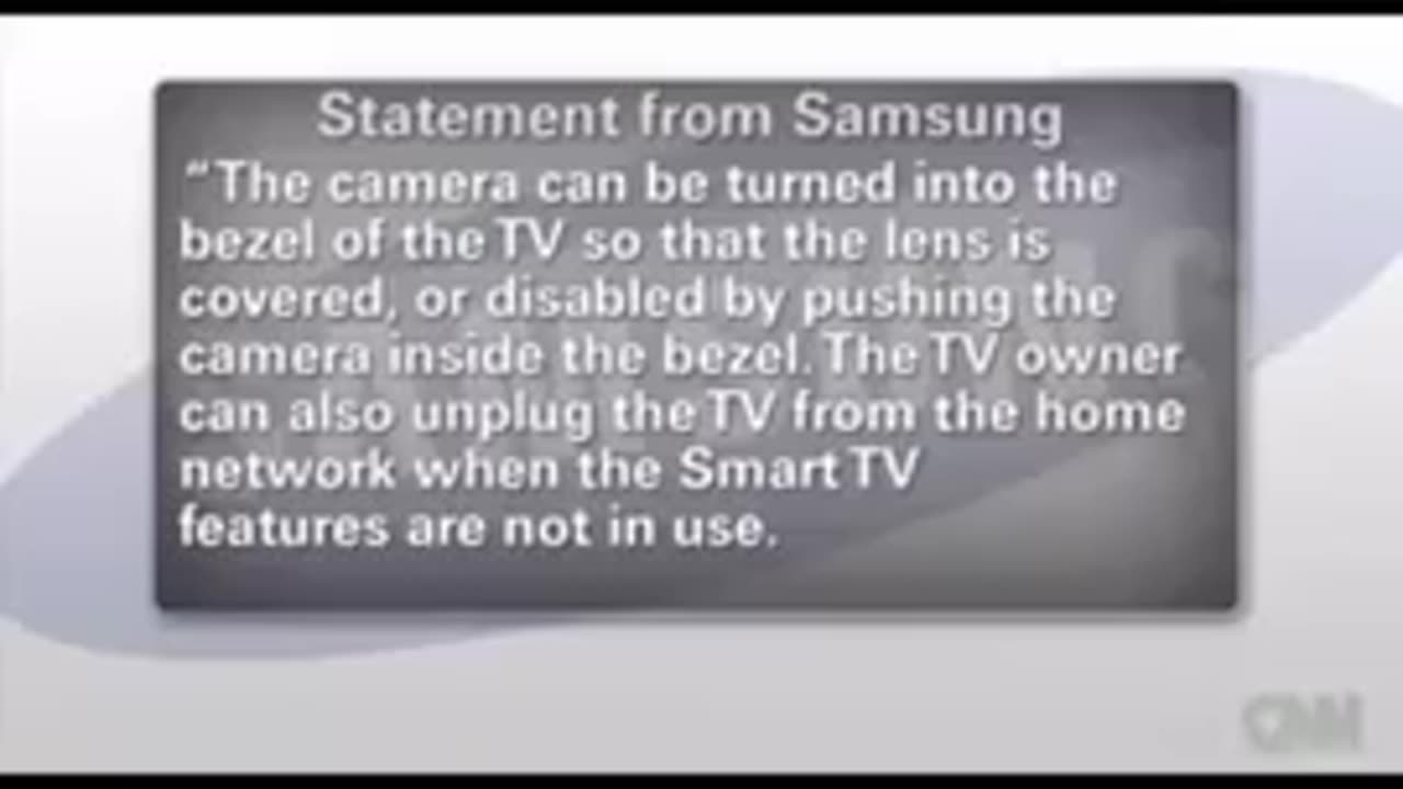 Samsung smart TVs was developed in cooperation with the MI5