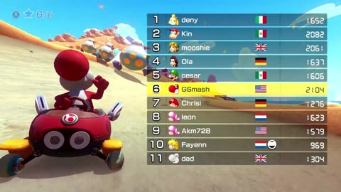 #mariokart8deluxe Race Ten: Yoshi's Islandf