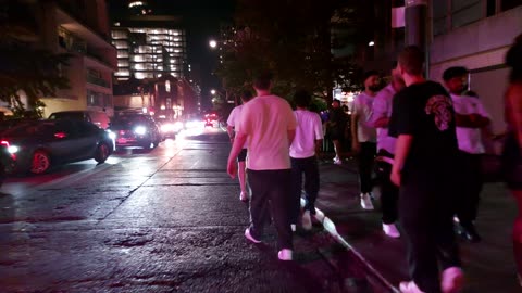 【4K】Late Night 🔥 Downtown Toronto Nightlife Canada 🇨🇦