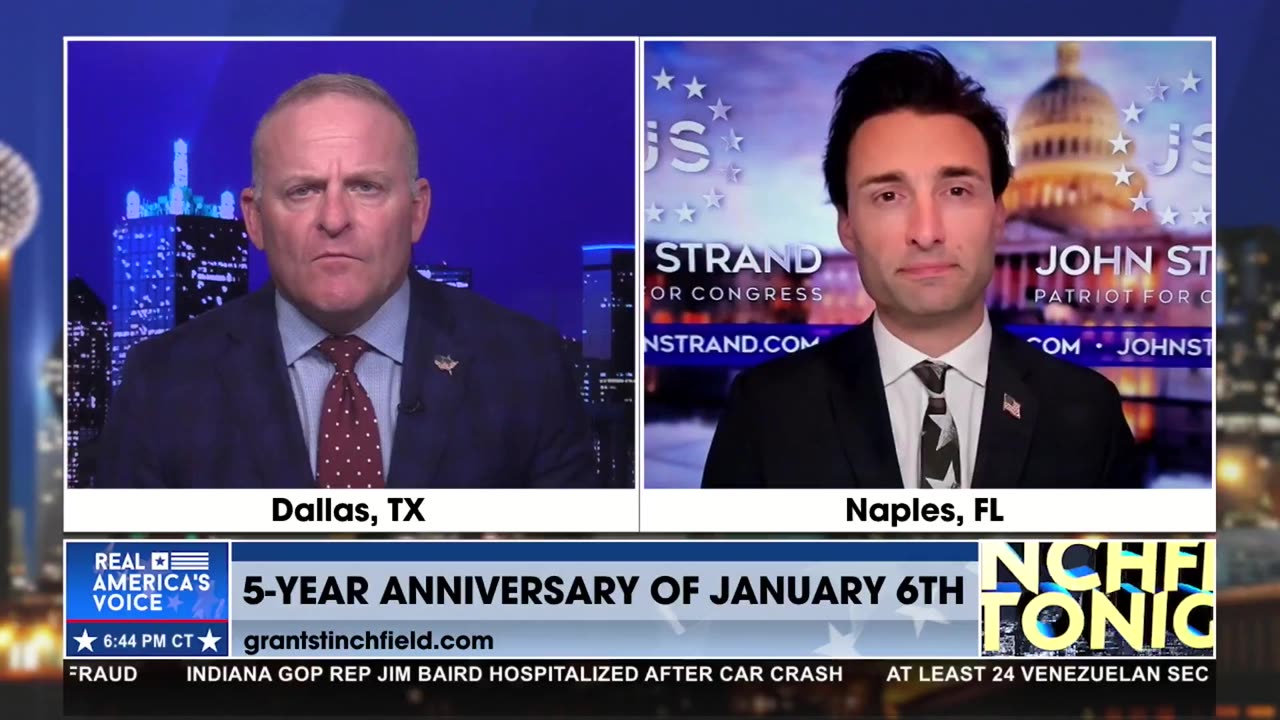 JOHN STRAND ON J6 AND RUN FOR CONGRESS