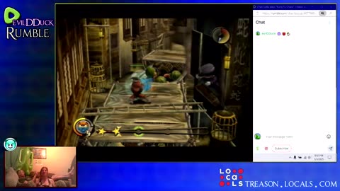 Lydia plays "Kung Fu Chaos" <classic xbox>