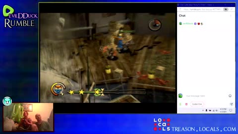 Lydia plays "Kung Fu Chaos" <classic xbox>