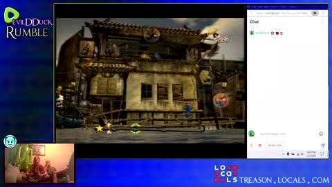 Lydia plays "Kung Fu Chaos" <classic xbox>