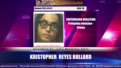 Mugshot TV - Live Arrest Booking Video Stream
