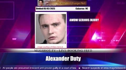 Mugshot TV - Live Arrest Booking Video Stream