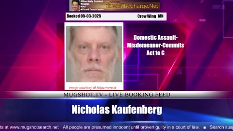 Mugshot TV - Live Arrest Booking Video Stream