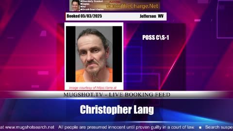 Mugshot TV - Live Arrest Booking Video Stream