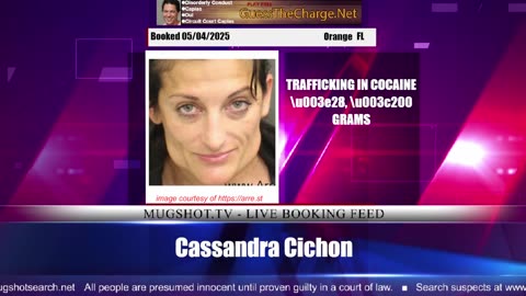 Mugshot TV - Live Arrest Booking Video Stream