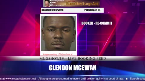 Mugshot TV - Live Arrest Booking Video Stream
