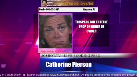 Mugshot TV - Live Arrest Booking Video Stream