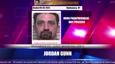 Mugshot TV - Live Arrest Booking Video Stream