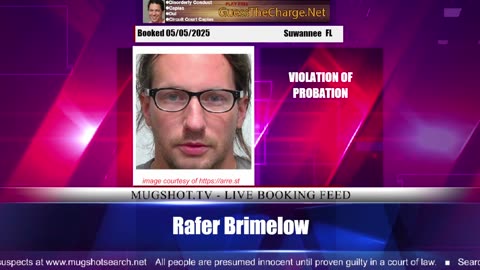 Mugshot TV - Live Arrest Booking Video Stream